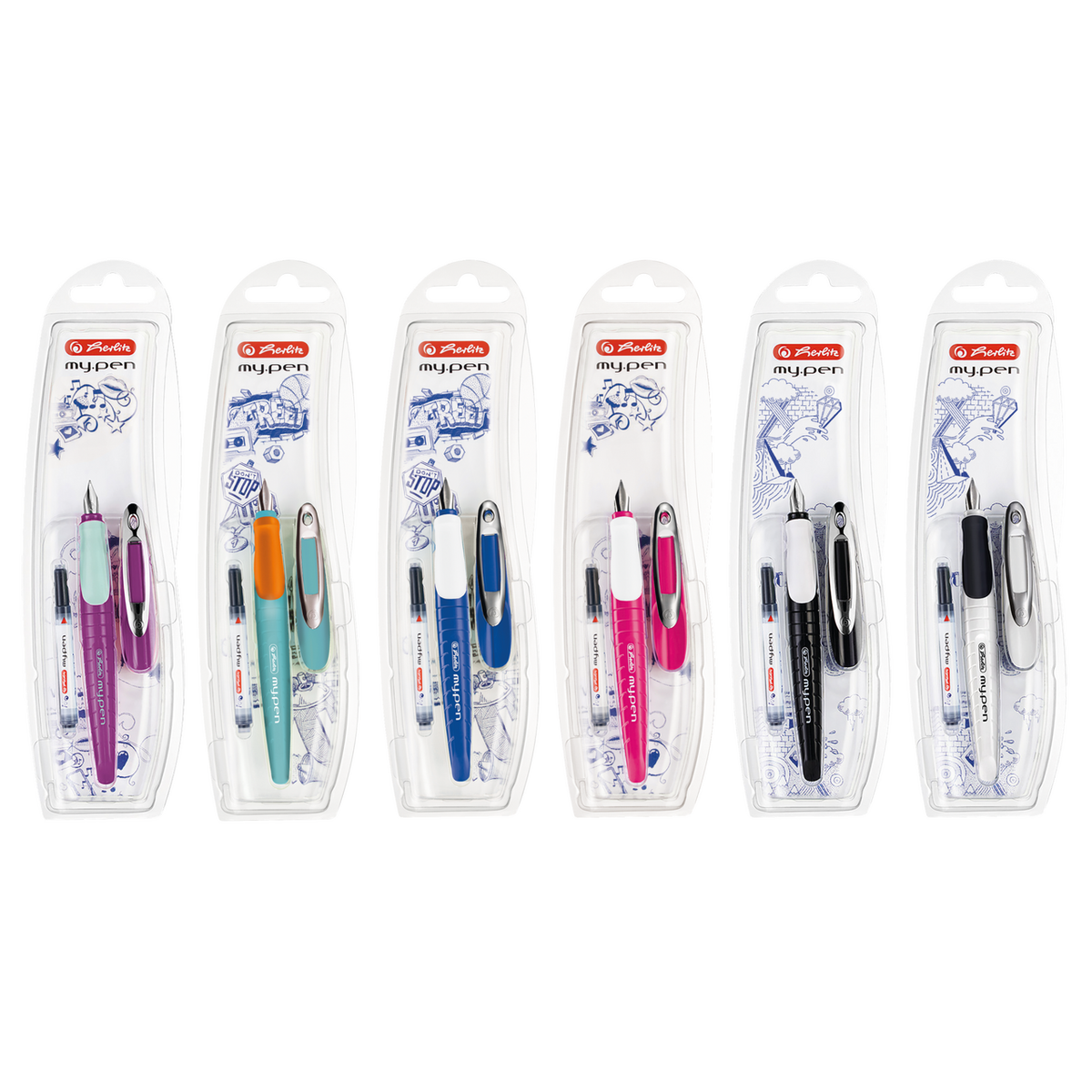 herlitz My Pen Stilou Diverse Culori