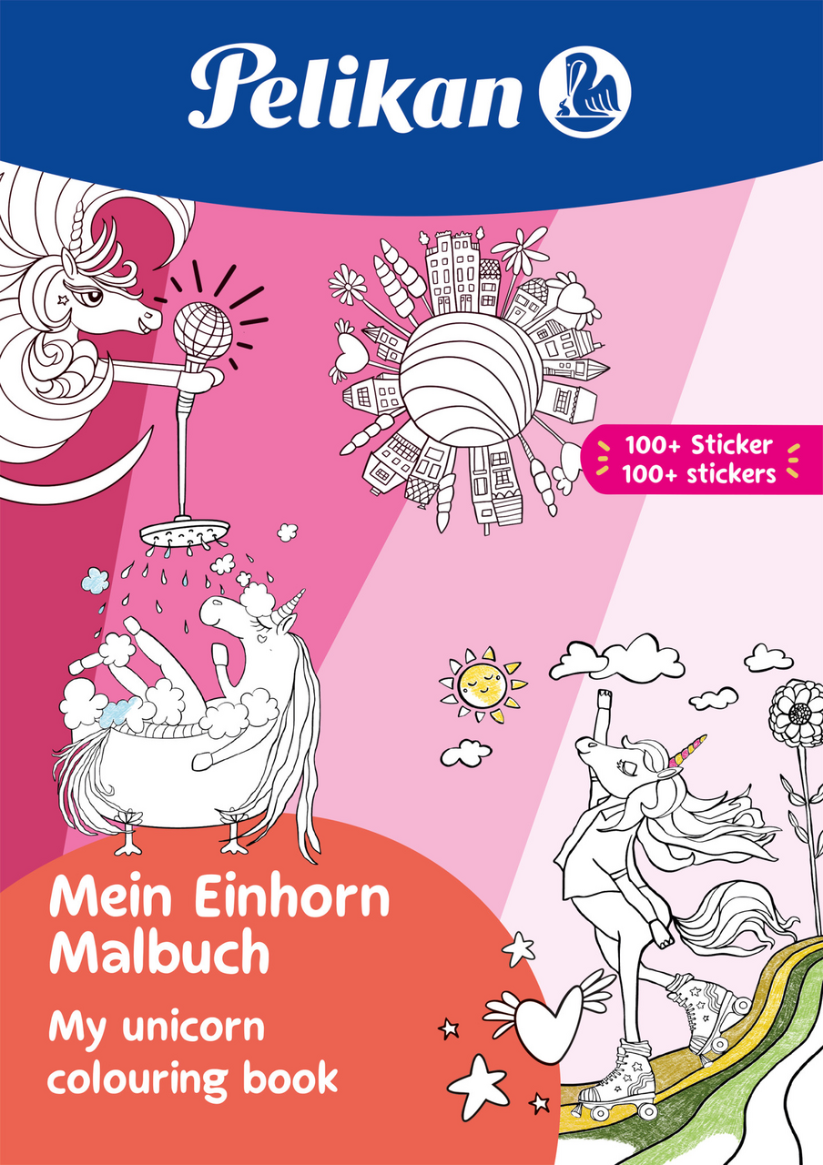 herlitz Carte de Colorat My Unicorn A4 48 File 100 Abtibilduri