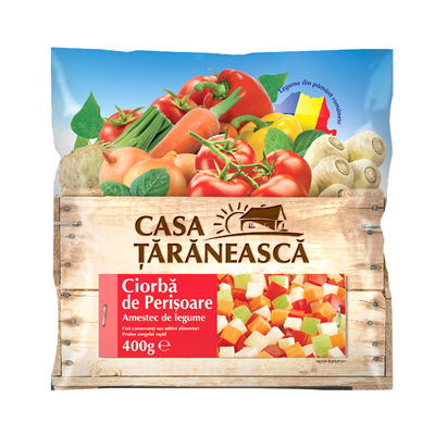 CASA TARANEASCA Amestec Legume Ciorba Perisoare 400 g ❄