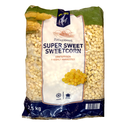 Porumb Dulce Congelat 2,5 Kg