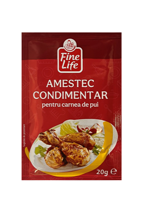 Fine Life Condiment pentru Pui 5 x 20 g