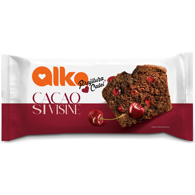 ALKA Prajitura Casei Cacao si Gem de Visine 350 g - WALTI
