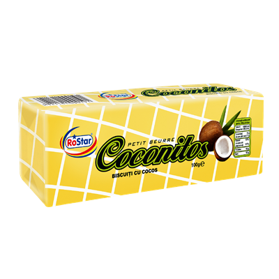 ROSTAR Biscuiti Coconitos 6 x 100 g - WALTI