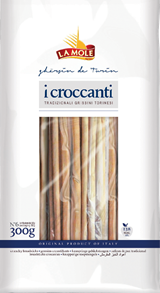 LA MOLE I Croccanti Grisine 6 x 50 g