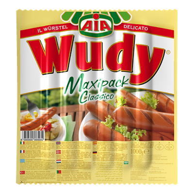 Wudy Crenvursti Curcan/Pui Clasici 1 Kg