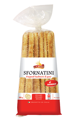 LA MOLE Sfornatini Grisine cu Susan 200 g