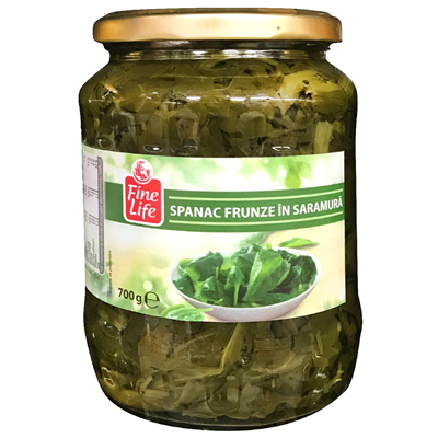 Fine Life Spanac Frunze 700 g - WALTI
