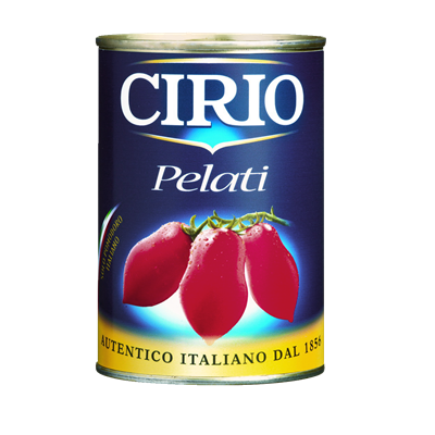 CIRIO Rosii Intregi Decojite 3 x 400 g - WALTI