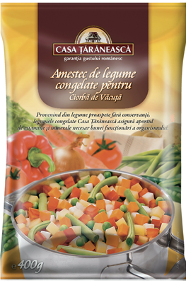 CASA TARANEASCA Amestec Legume Ciorba Vacuta 400 g