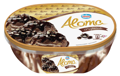 Aloma Inghetata Premium Profiterol 485 g