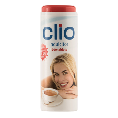 CLIO Tablete Indulcitor 72 g 1200 Bucati
