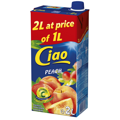 CIAO Suc Piersici 2 L