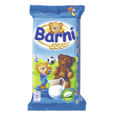 Barni MiniPrajitura cu Lapte 24 x 30 g - WALTI