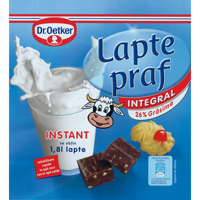Dr. Oetker Lapte Praf Integral 250 g - WALTI