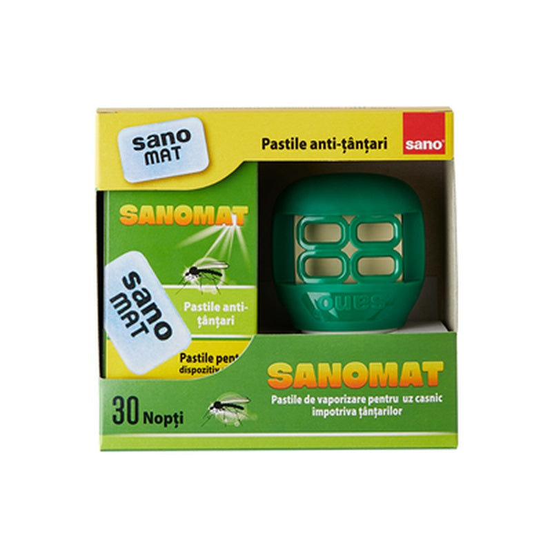 sano Mat Aparat Anti Tantari & Set 30 Pastile