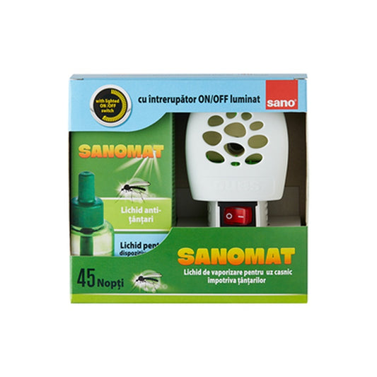 sano Mat Aparat & Rezerva Lichid Anti Tantari 35 ml