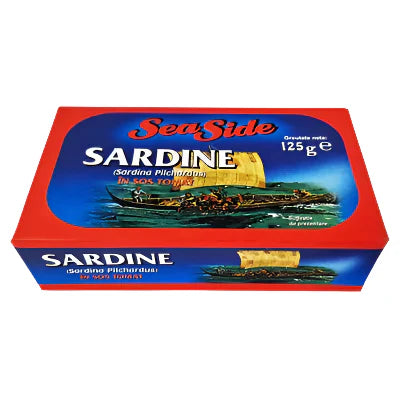 SEA SIDE Sardine in Sos Tomat 125 g - WALTI