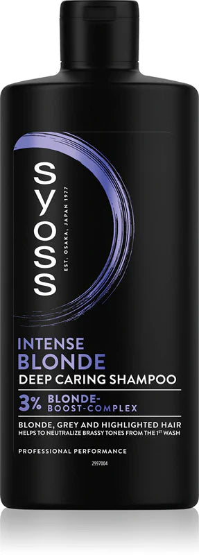 syoss Blonde & Silver Sampon 440 ml - WALTI
