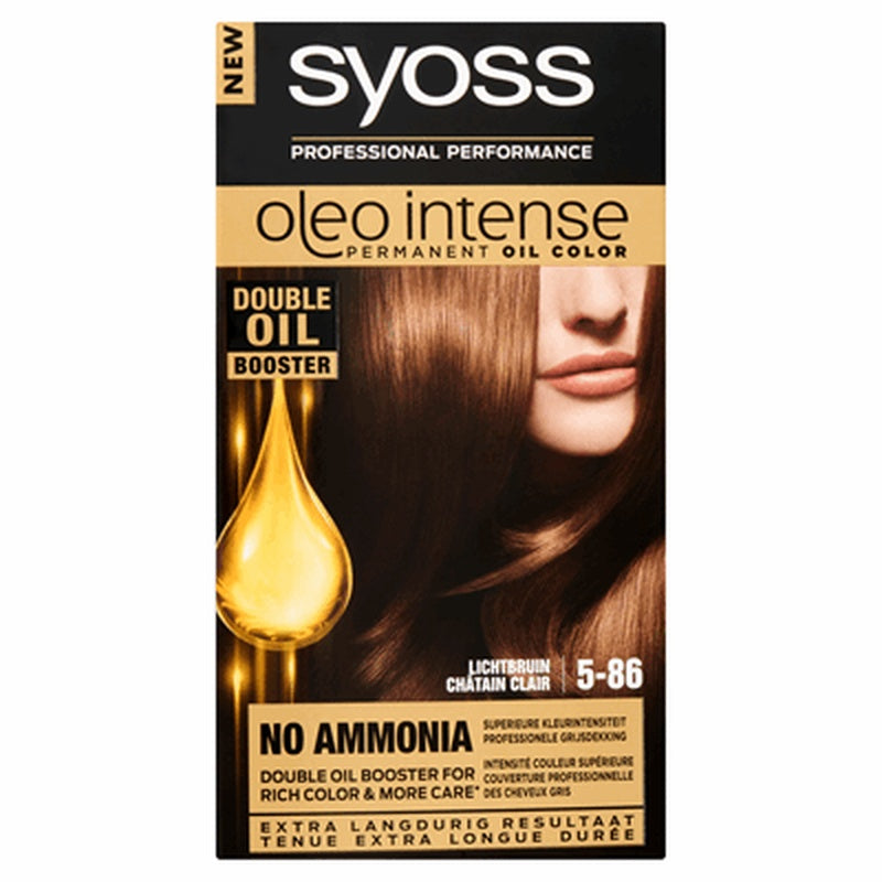 syoss Oleo Intense Vopsea de Par Nuanta 5-86 Saten Incantator 100 ml