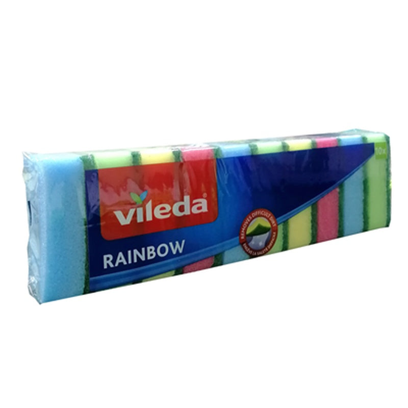 vileda Rainbow Burete Vase 10 bucati